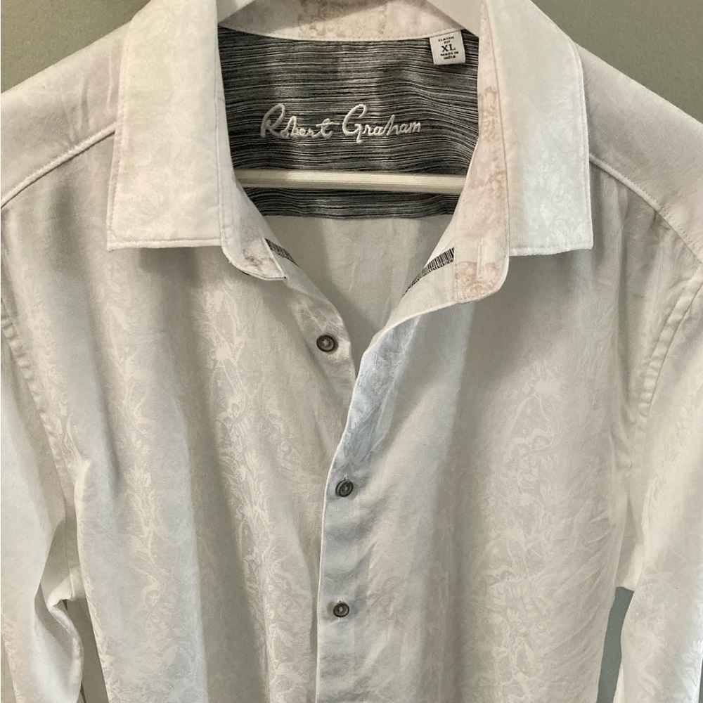 Robert graham men’s dress shirt